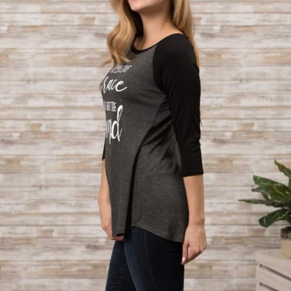 Amazing Grace Elbow Baseball Tunic - Picture 5 of 7